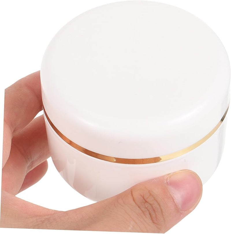 6Pcs 30ml Refillable Cosmetic Jars With Spoons Travel Lotion Containers For Creams - Image 4